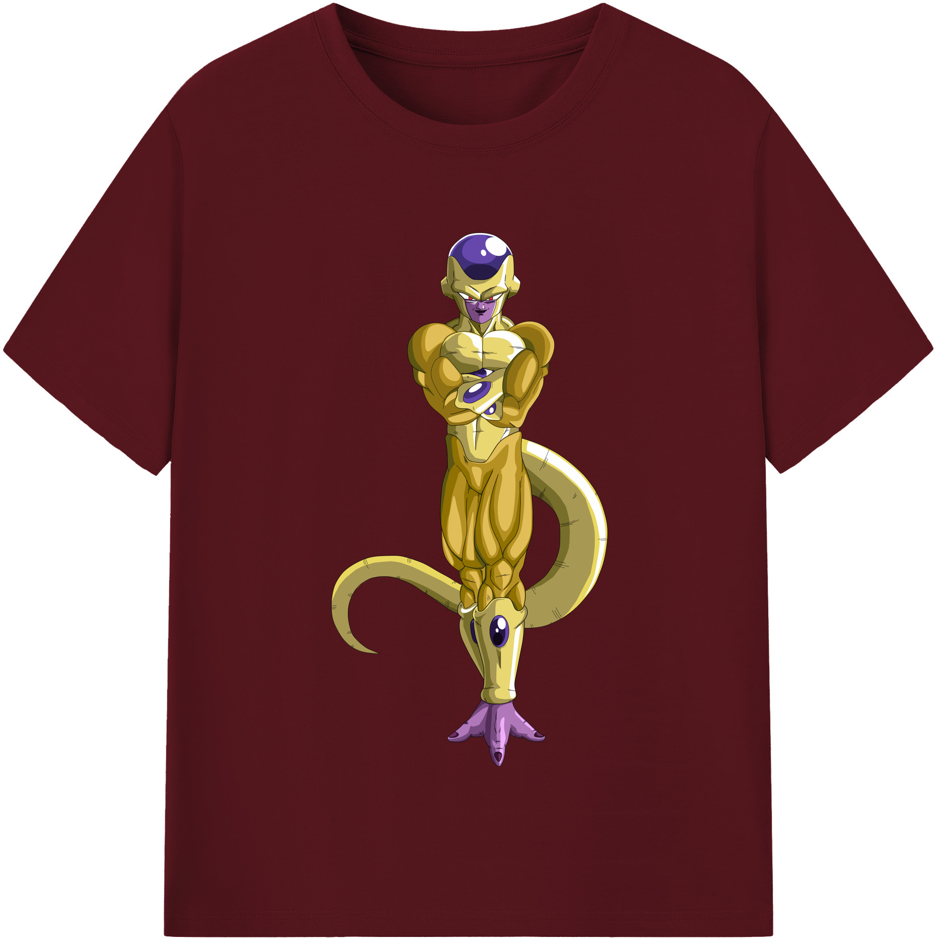 （画像用） ドラゴンボール フリーザ DRAGON BALL Frieza 綿100％半袖Tシャツ（フロントプリント）